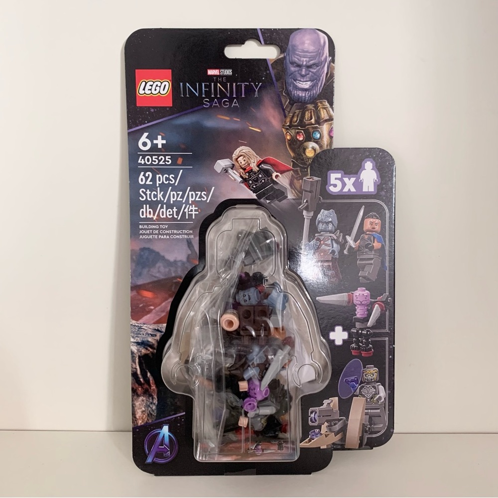 Marvel avengers infinity saga figures lego pack